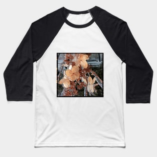 Winter Flowers Baseball T-Shirt